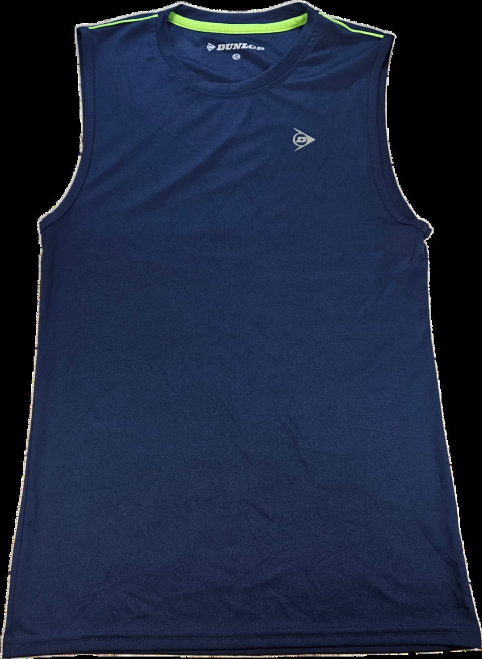 Dunlop Men's Navy Blue CH Performance Athletic Sleeveless Tank Top Shirt